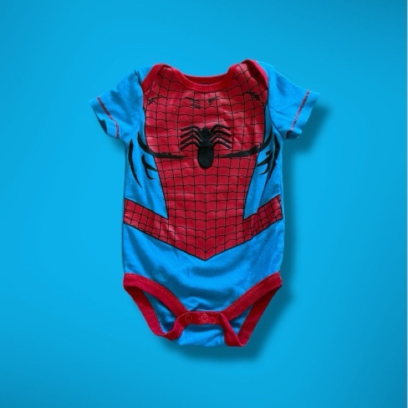 Marvel Superhero Bodysuit Set - Blue, Green, Red - Picture 2 of 6
